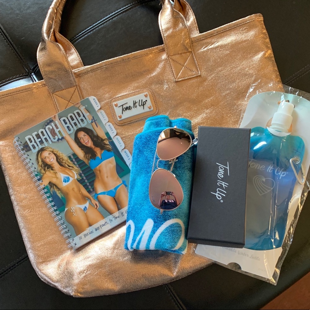 Rose Gold Tone it Up Beach Babe Bundle